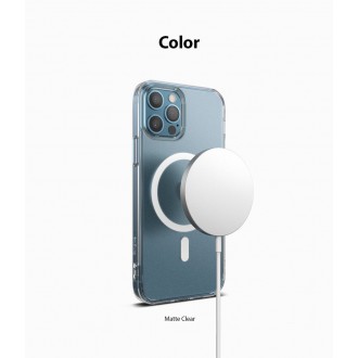 Ringke Fusion Magnetic magnetic hard case with TPU frame for iPhone 12 Pro Max translucent (FSAP0063) (MagSafe compatible)