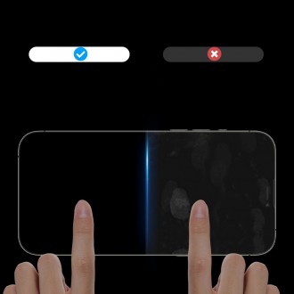 Dux Ducis 10D Tempered Glass Tough Screen Protector Full Coveraged with Frame for iPhone 13 mini transparent (case friendly)