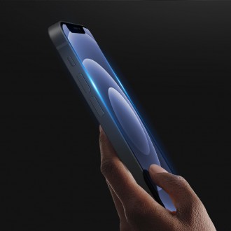 Dux Ducis 10D Tempered Glass Tough Screen Protector Full Coveraged with Frame for iPhone 13 mini transparent (case friendly)