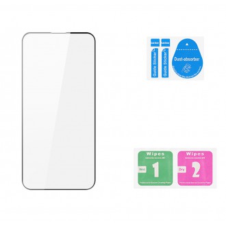 Dux Ducis 10D Tempered Glass Tough Screen Protector Full Coveraged with Frame for iPhone 13 mini transparent (case friendly)