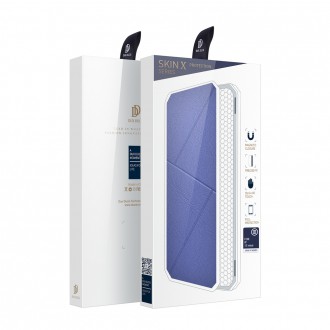 DUX DUCIS Skin X Bookcase type case for iPhone 13 mini blue