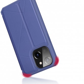 DUX DUCIS Skin X Bookcase type case for iPhone 13 mini blue