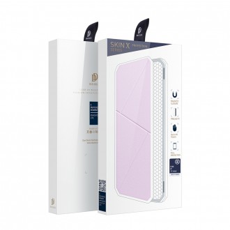 DUX DUCIS Skin X Bookcase type case for iPhone 13 mini pink