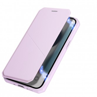 DUX DUCIS Skin X Bookcase type case for iPhone 13 mini pink