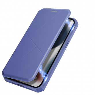 DUX DUCIS Skin X Bookcase type case for iPhone 13 blue