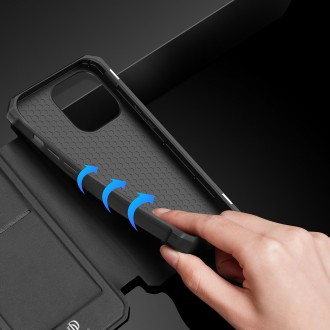 DUX DUCIS Skin X Bookcase type case for iPhone 13 Pro Max black