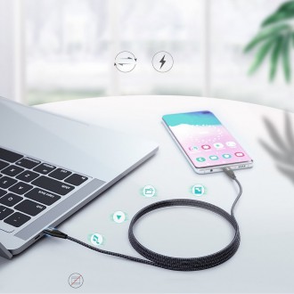 Choetech USB Type C - USB Type C cable Power Delivery 60W 2m black (XCC-1004-BK)
