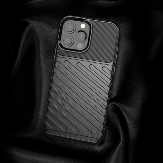 Thunder Case Flexible Tough Rugged Cover TPU Case for iPhone 13 Pro Max black