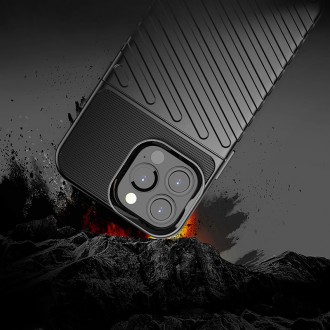 Thunder Case Flexible Tough Rugged Cover TPU Case for iPhone 13 Pro Max black