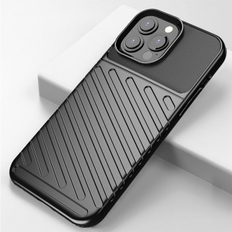 Thunder Case Flexible Tough Rugged Cover TPU Case for iPhone 13 Pro Max black