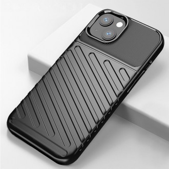 Thunder Case Flexible Tough Rugged Cover TPU Case for iPhone 13 mini black