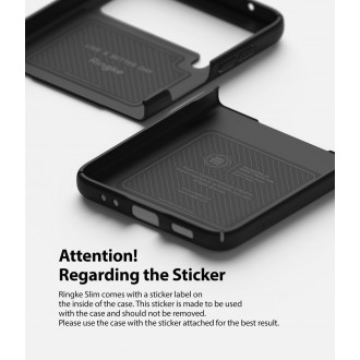 Ringke Slim Ultra-Thin TPU Cover for Samsung Galaxy Z Flip 3 black (S534E55)