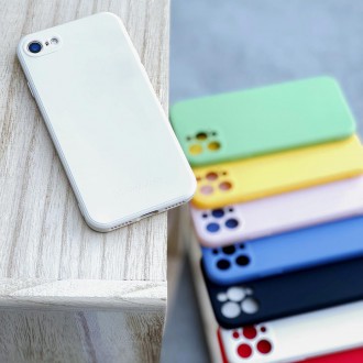 Wozinsky Color Case silicone flexible durable case iPhone 13 mini yellow