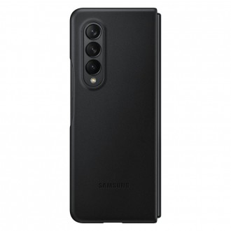 Samsung Leather Cover Genuine Leather Samsung Galaxy Z Fold 3 Black (EF-VF926LBEGWW)