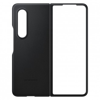 Samsung Leather Cover Genuine Leather Samsung Galaxy Z Fold 3 Black (EF-VF926LBEGWW)