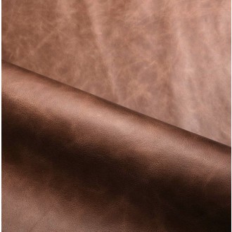 iCarer Leather Oil Wax case covered with natural leather for iPhone 12 Pro / iPhone 12 brown (ALI1205-BN)