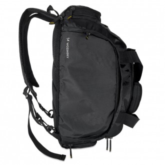 Wozinsky Travel Sports Bag Backpack Hand Luggage Bag 40x20x25 cm for Airplane Black (WSB-B01)
