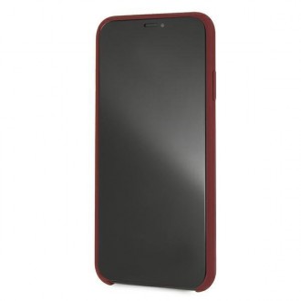 Mercedes MEHCI65SILRE iPhone Xs Max czerwony/red hardcase Silicone Line