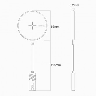 Nillkin MagSlim Qi wireless charger 10W for iPhone compatible with MagSafe black
