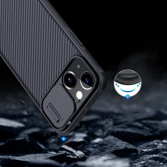 Nillkin CamShield Pro Magnetic Case Armored Case Pouch Camera Protector iPhone 13 mini Black (MagSafe Compatible)