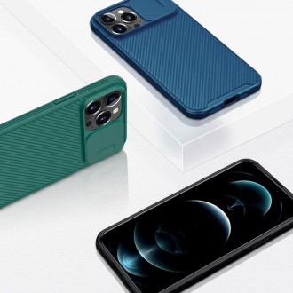 Magnetické pouzdro Nillkin CamShield Pro Armored Case Cover Kryt fotoaparátu iPhone 13 Pro Max černý (kompatibilní s MagSafe)