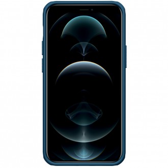 Nillkin Super Frosted Shield Pro durable case cover iPhone 13 mini blue