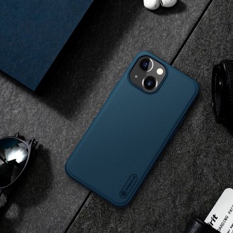 Nillkin Super Frosted Shield Pro durable case cover iPhone 13 mini blue