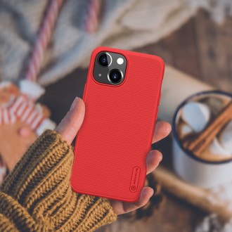 Nillkin Super Frosted Shield Pro Case durable for iPhone 13 mini red