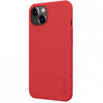 Nillkin Super Frosted Shield Pro Case durable for iPhone 13 red