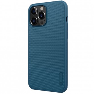 Nillkin Super Frosted Shield Pro durable case cover for iPhone 13 Pro Max blue