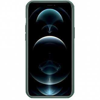 Nillkin Super Frosted Shield Pro Case durable for iPhone 13 Pro Max green