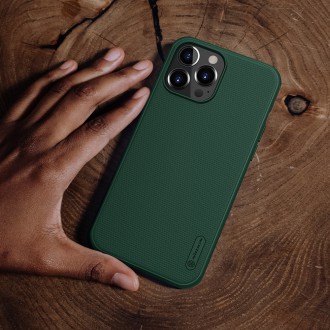 Nillkin Super Frosted Shield Pro Case durable for iPhone 13 Pro Max green