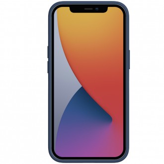 Nillkin CamShield Silky Silicone Case s krytem fotoaparátu pro iPhone 13 modrý