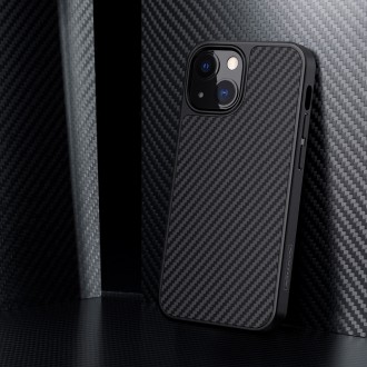 Nillkin Synthetic Fiber Carbon case cover for iPhone 13 black