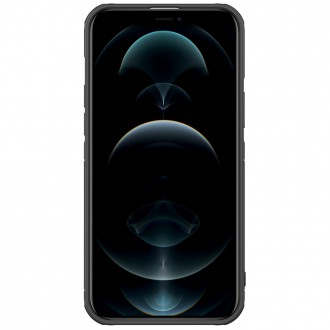 Nillkin Cyclops Case Durable case with a camera cover and a foldable stand for iPhone 13 Pro Max black