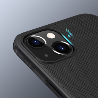 Nillkin Super Frosted Shield Case + kickstand for iPhone 13 black