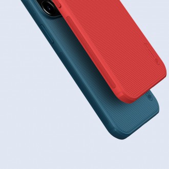Nillkin Super Frosted Shield Case + kickstand for iPhone 13 Pro blue