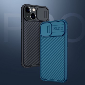 Pancéřový kryt pouzdra Nillkin CamShield Pro Case pro fotoaparát fotoaparát iPhone 13 mini černý