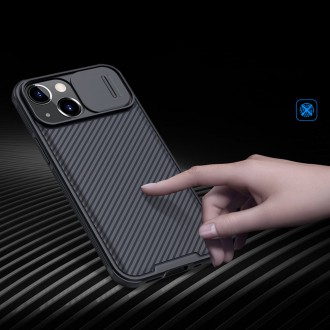 Pancéřový kryt pouzdra Nillkin CamShield Pro Case pro fotoaparát fotoaparát iPhone 13 mini černý