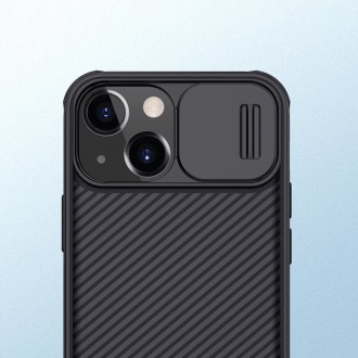 Pancéřový kryt pouzdra Nillkin CamShield Pro Case pro fotoaparát fotoaparát iPhone 13 mini černý