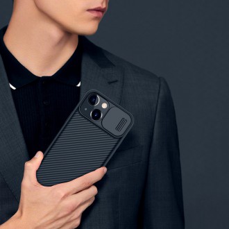 Pancéřový kryt pouzdra Nillkin CamShield Pro Case pro fotoaparát fotoaparát iPhone 13 mini černý