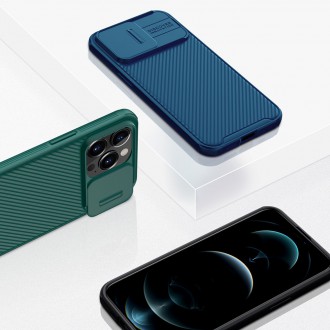 Pancéřový kryt pouzdra Nillkin CamShield Pro Case pro fotoaparát iPhone 13 Pro černý