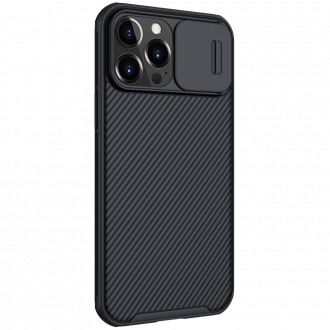 Nillkin CamShield Pro Case Armored Case Cover Kryt fotoaparátu iPhone 13 Pro Max černý