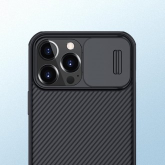 Nillkin CamShield Pro Case Armored Case Cover Kryt fotoaparátu iPhone 13 Pro Max černý