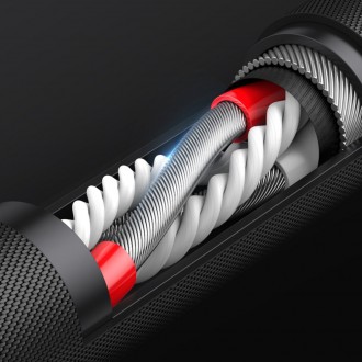 Ugreen cable audio cable 3.5mm mini jack (female) - 2RCA (male) 3m brown (AV198 60987)