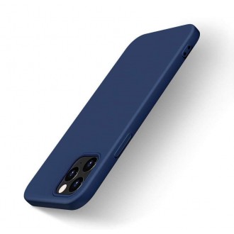 Silicone Case Soft Flexible Rubber Cover for iPhone 13 blue