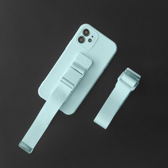 Rope case Gel Lanyard Cover with Chain Purse Lanyard Xiaomi Redmi 10X 4G / Xiaomi Redmi Note 9 navy blue