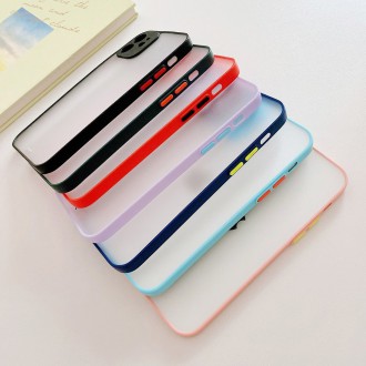 Milky Case silicone flexible translucent case for iPhone 12 Pro Max blue