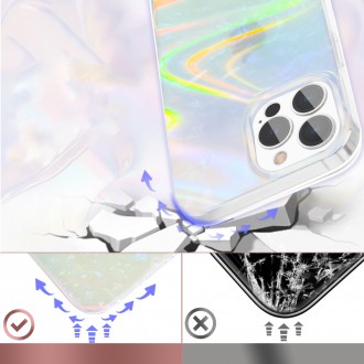 Kingxbar Shell Series luxury elegant phone case for iPhone 13 Pro pearl-mint