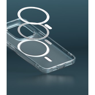 Ringke Fusion Magnetic Magnetic Hard Case with Gel Frame for iPhone 13 Pro Max Transparent (FMGM553E52) (MagSafe Compatible)